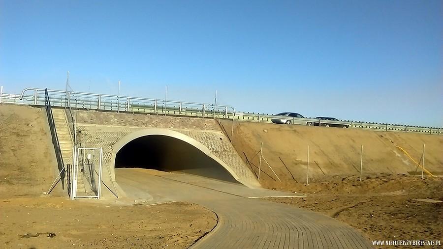 Tunel pod nową obwodnicą Elbląga