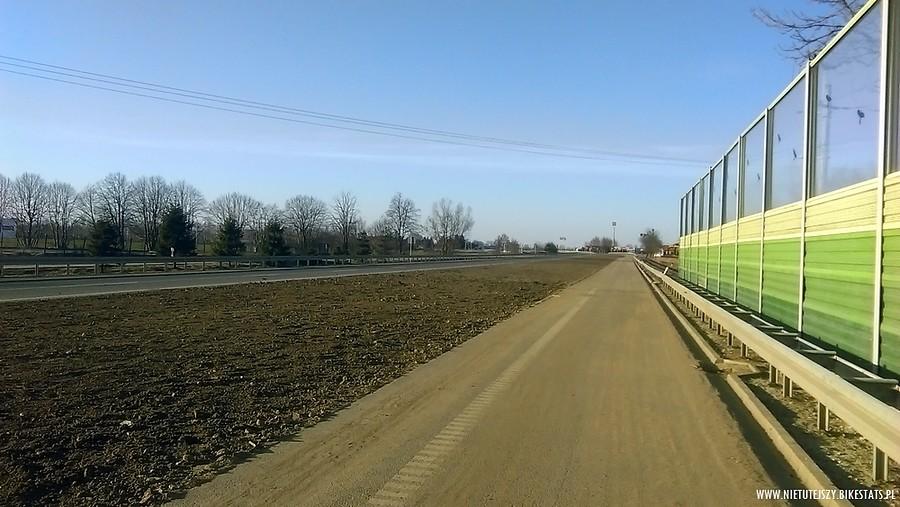 Stara obwodnica Elbląga przerobiona na ścieżkę rowerową