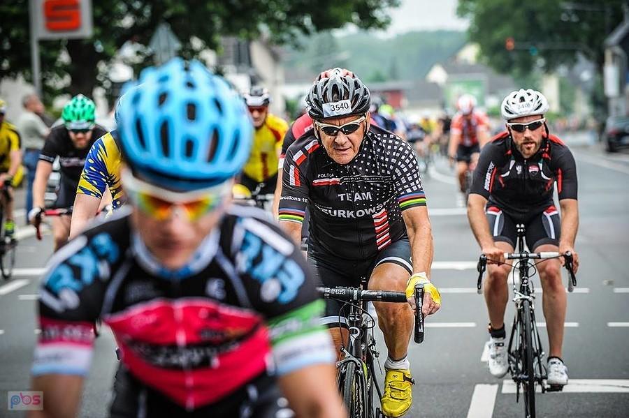 Rund um Köln - Ryszard na trasie