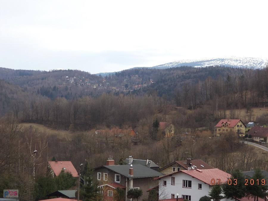 Widok na Michałowice (w oddali)
