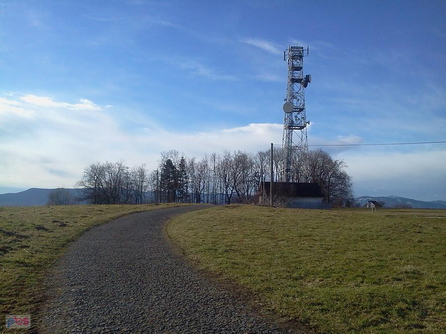Koniaków wzgórze Šachta 427 m.