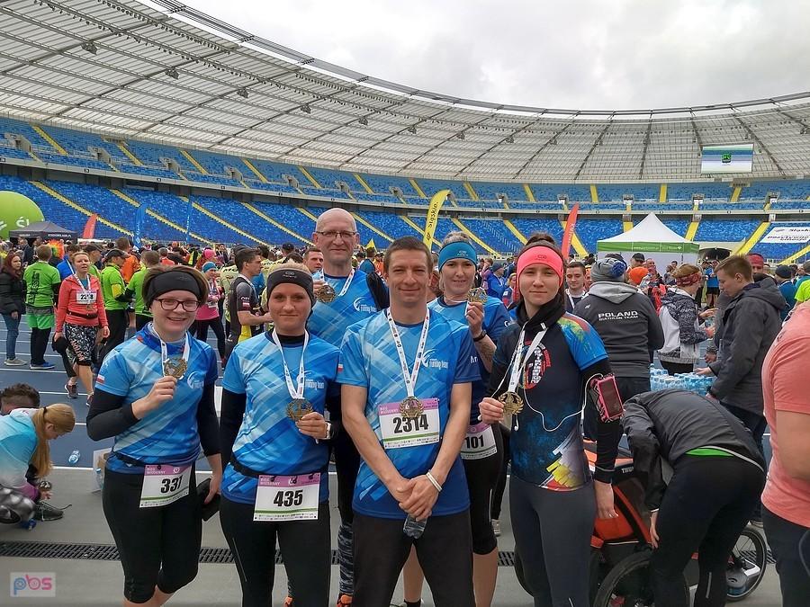 Po biegu z medalami