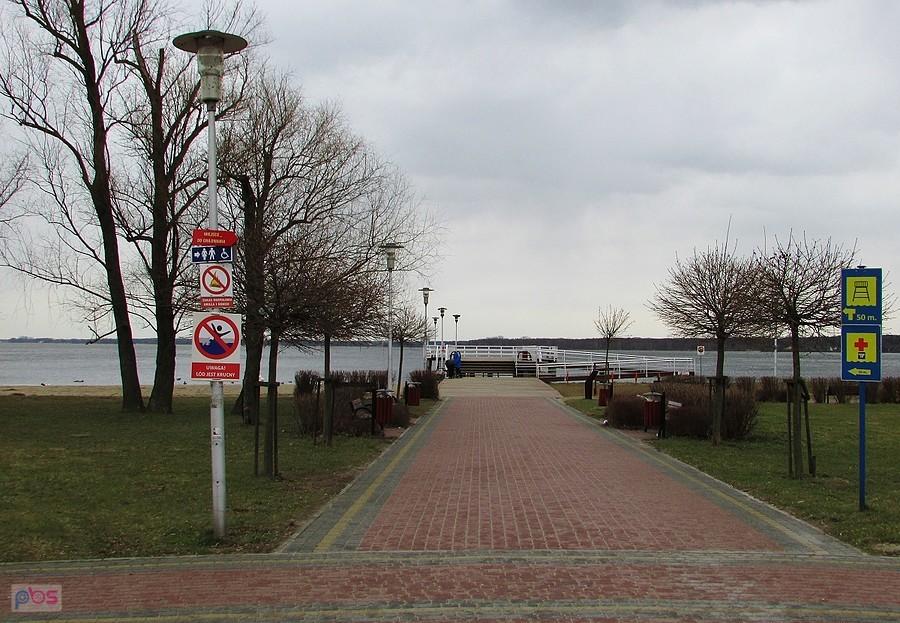 Nieporęt - pomost przy "Dzikiej Plaży"