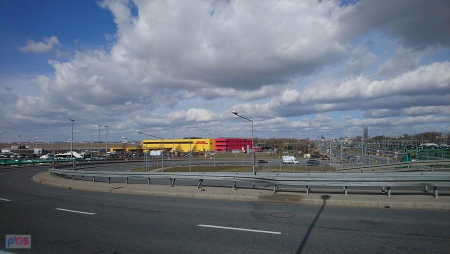 Okęcie, cargo, DHL
