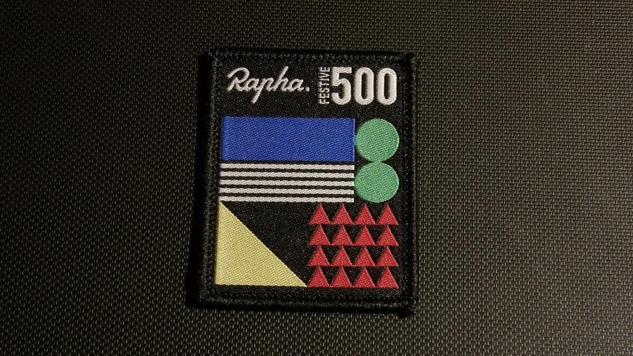 Naszywka Rapha Festive500 - edycja 2018