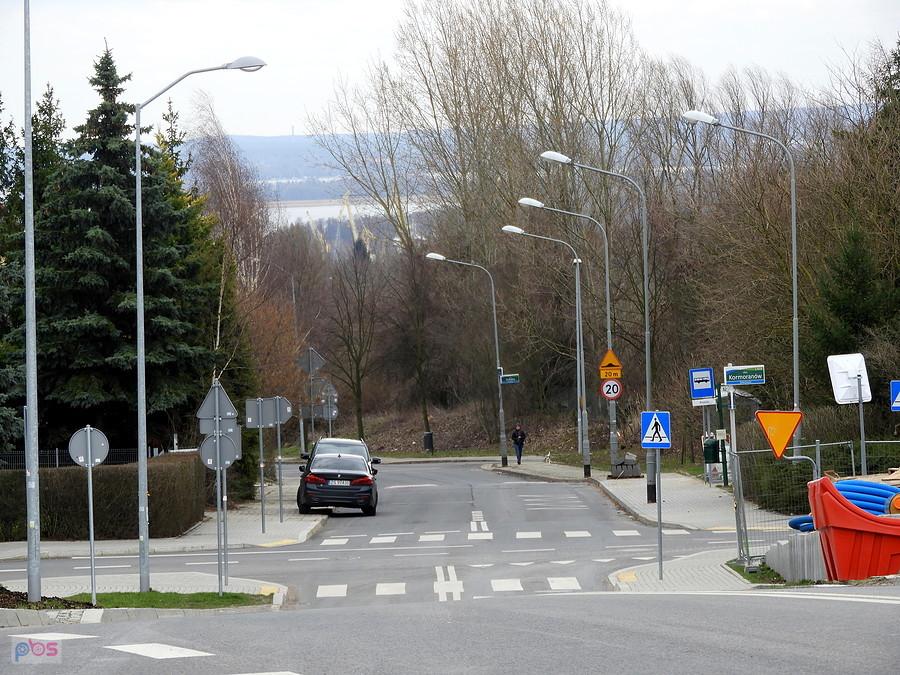 obrazek z górnej części ulicy Warcisława I.