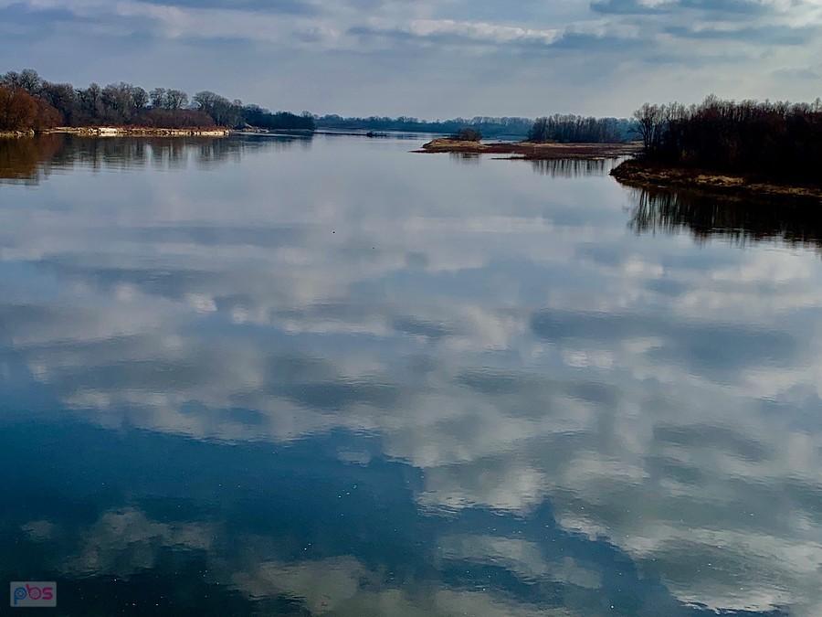 Wisła i chmurki