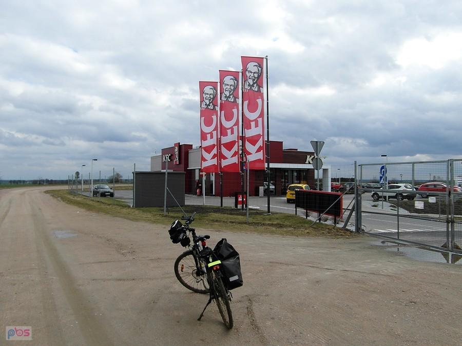 KFC na autostradzie - MOP Olsze