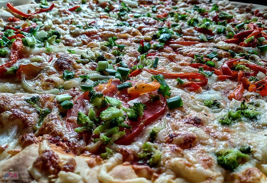 Pora coś zjeść, może pizza wegetariańska?