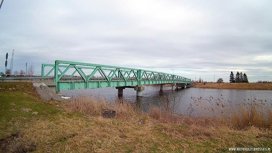 Most w Kępkach nad rzeką Nogat