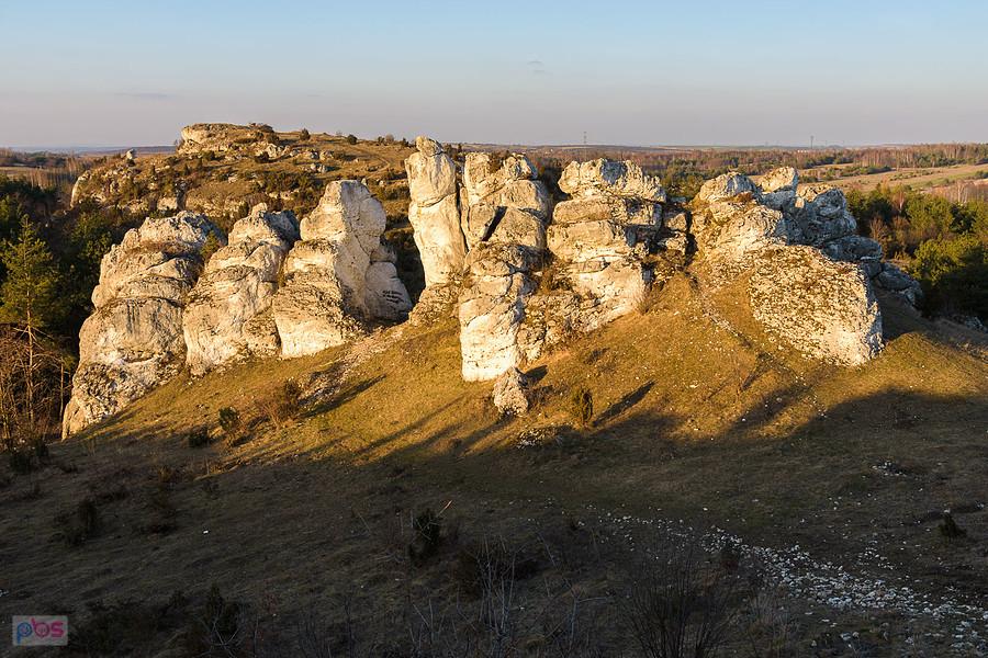 Góry Towarne - widok na północ