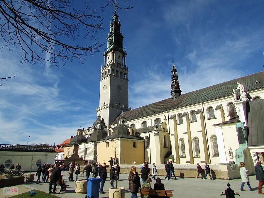 Jasna góra - widok z bastionu św. Jakuba
