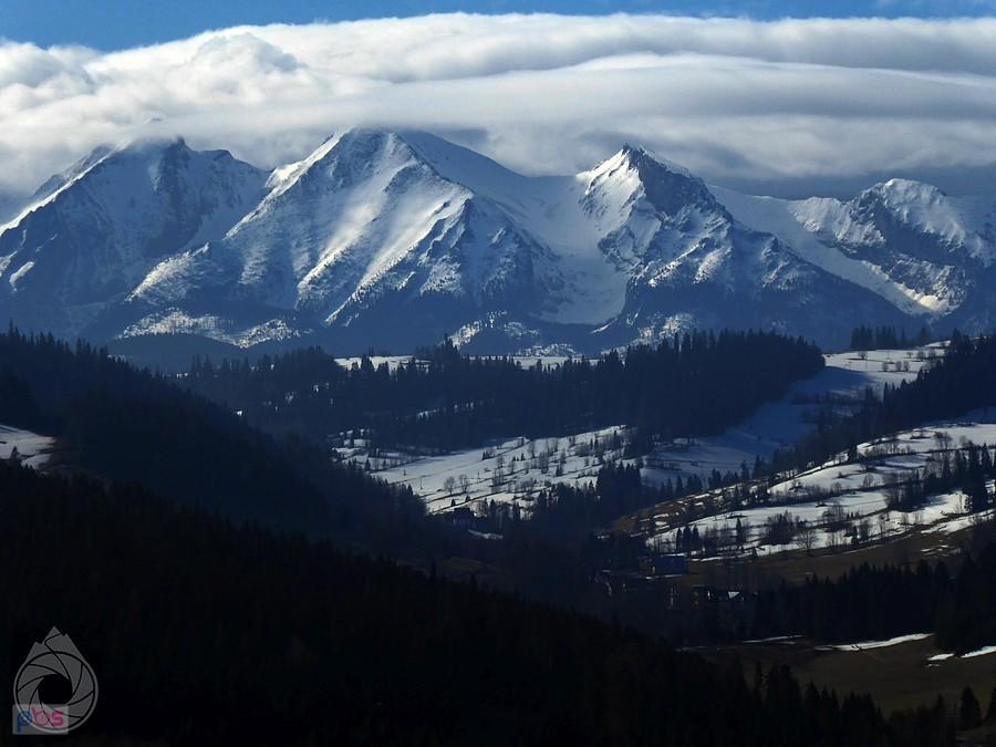Tatry nad polanami łapskimi