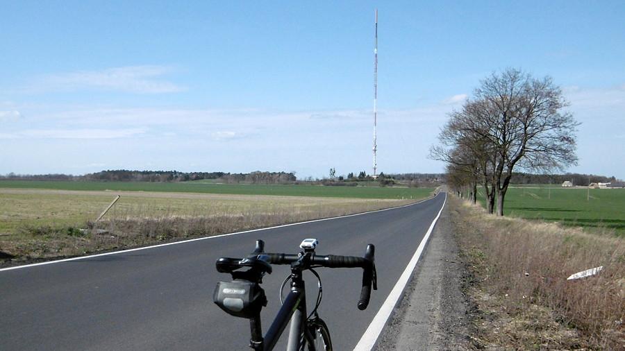 Imponująca jest ta Wieża RTV w Górze (290m wysokości)