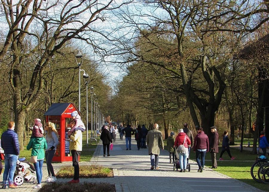 Konstancin - promenada Parku Zdrojowego