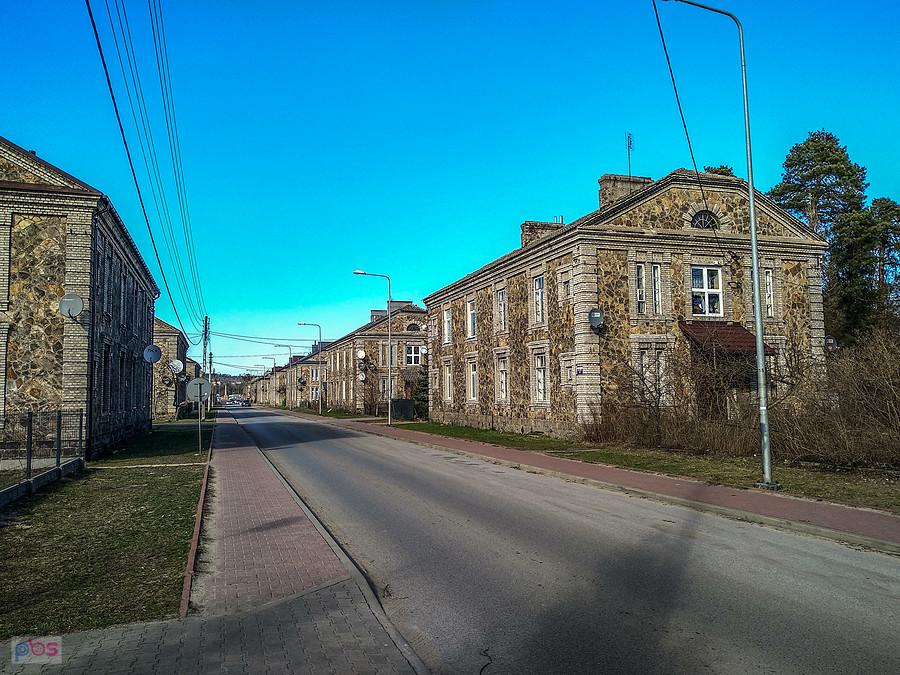 Osiedle robotnicze przy ul Leopolda Staffa w Skarżysku-Kamiennej