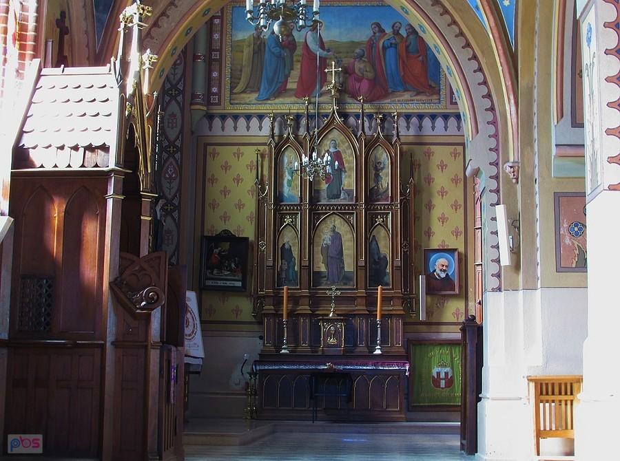 Mogielnica - ołtarz nawy bocznej południowej