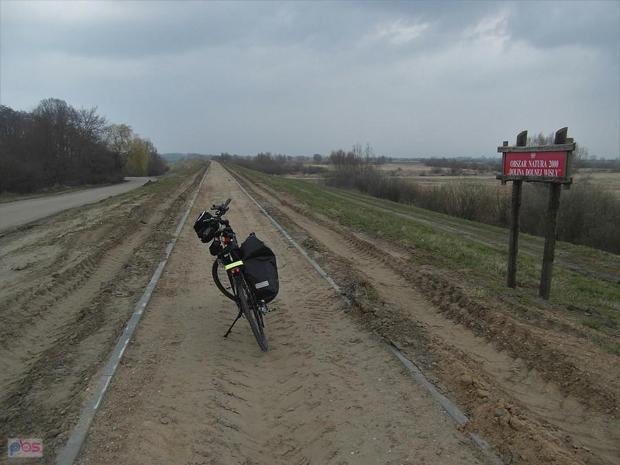 Wiślana Trasa Rowerowa - okolica Kiezmarku