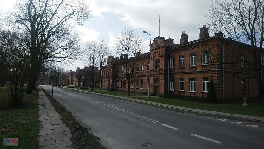 Ulica koszarowa w Twierdzy Modlin
