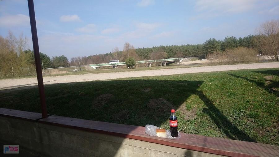 Popas z widokiem na most