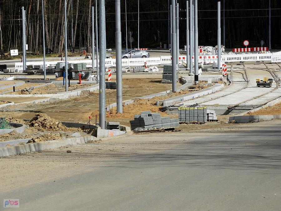 Trwa budowa obwodnicy Szczecina - ulica Szafera 31 marca 19 r.