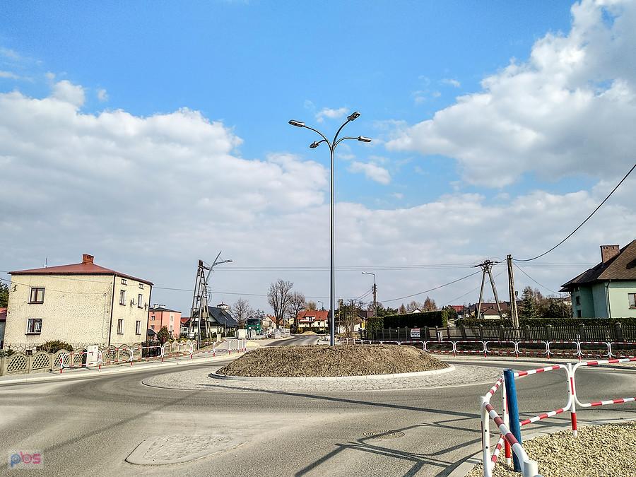 Nowe rondo w Lędzinach