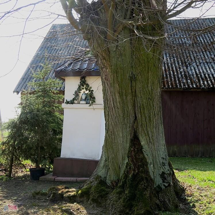 Kapliczka przed wąwozem