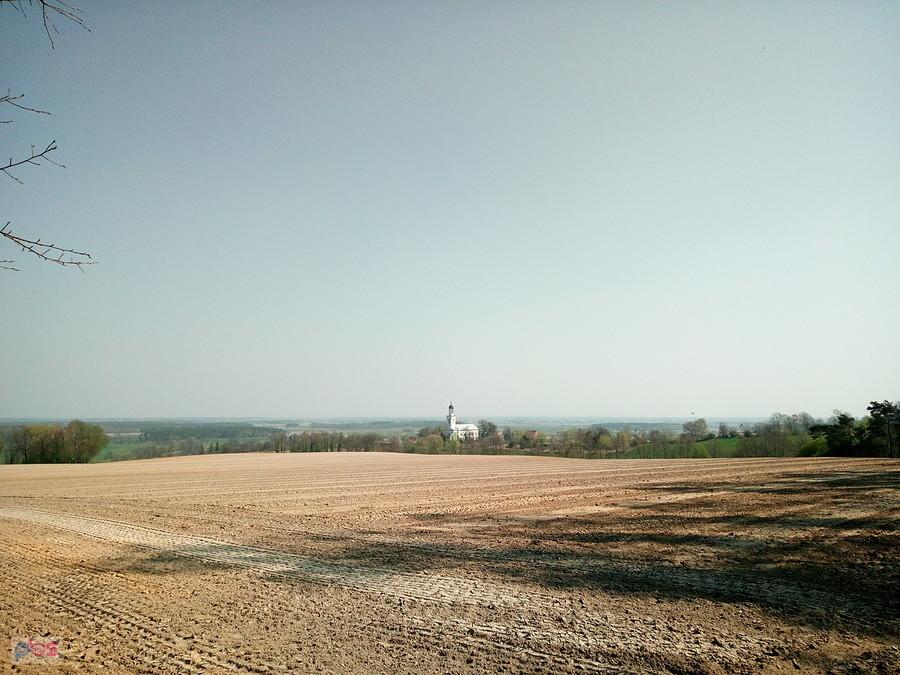 Widoczek z punktu widokowego w Żerkowie