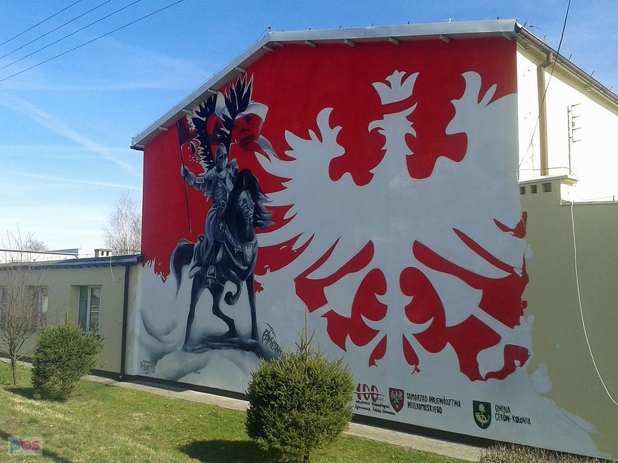 Patriotyczny mural