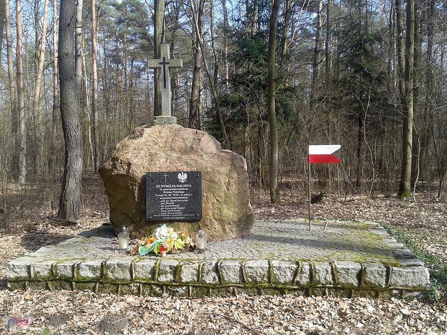Miejsce pomięci żołnierzy Kaliskiej 25 Dywizji