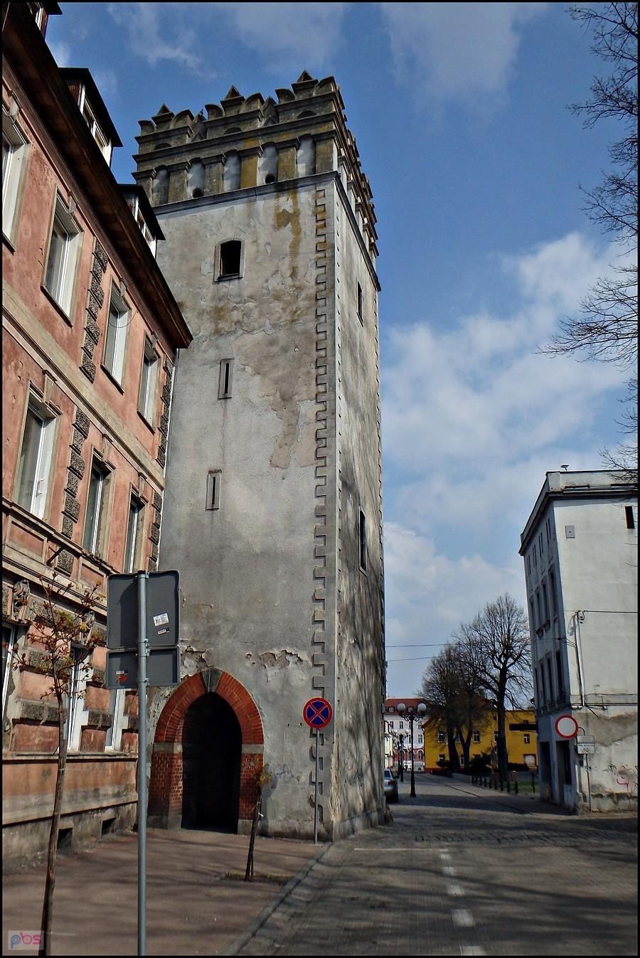Jedna z wież w Grodkowie