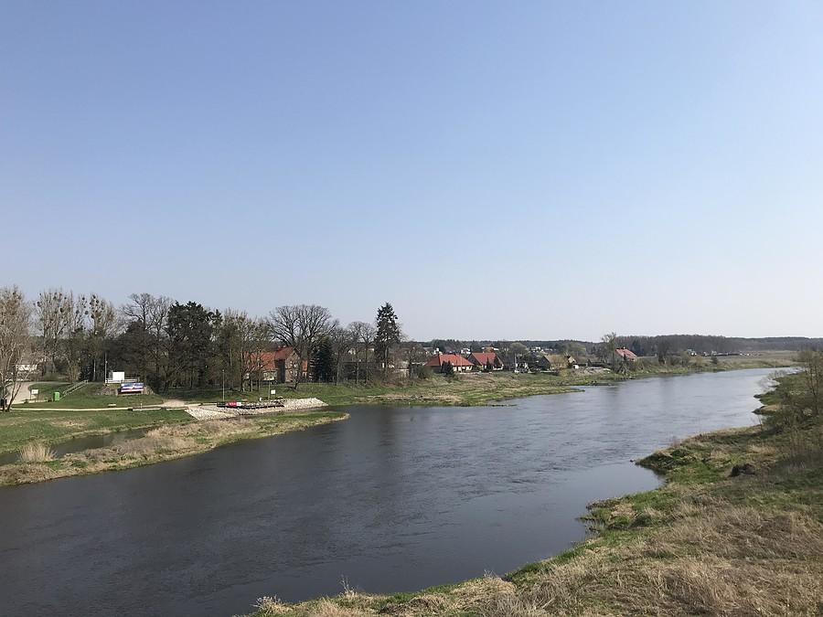 Obrzycko - widok na Wartę