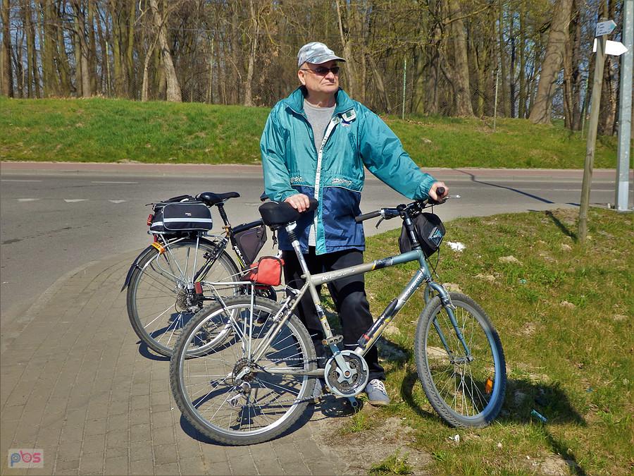 Rowerem po Kociewiu. Po długim czasie spotkałem Andrzeja.