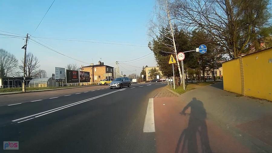 Co jakiś czas zmienia się w tym miejscu konfiguracja znaków dot. rowerów ;)