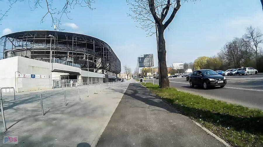 Pod stadionem w Zabrzu