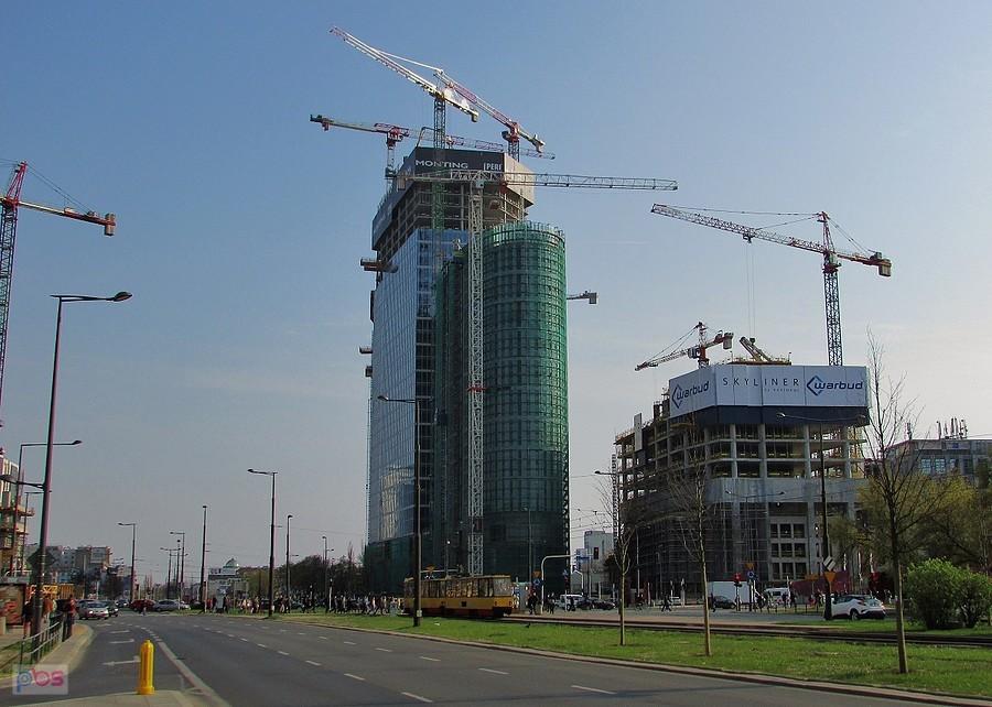 Budowa The Warsaw Hub i Skyliner