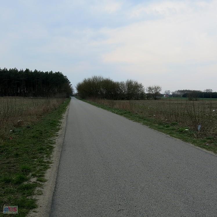 A przy drodze bardzo dużo śmieci