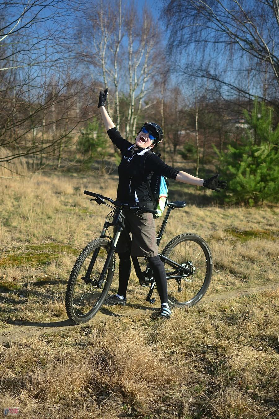 Radość (z nowego roweru?)