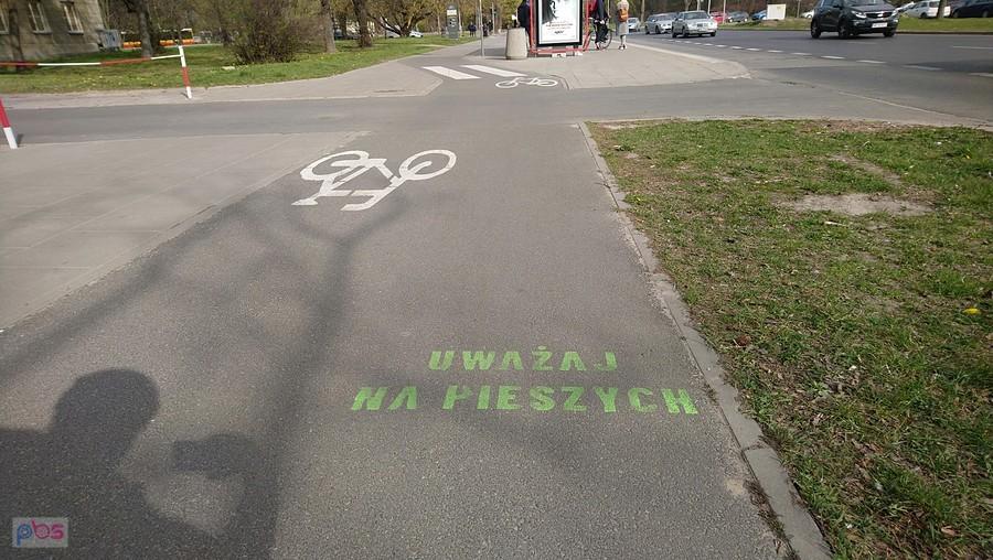 Uważaj na rowerzystów