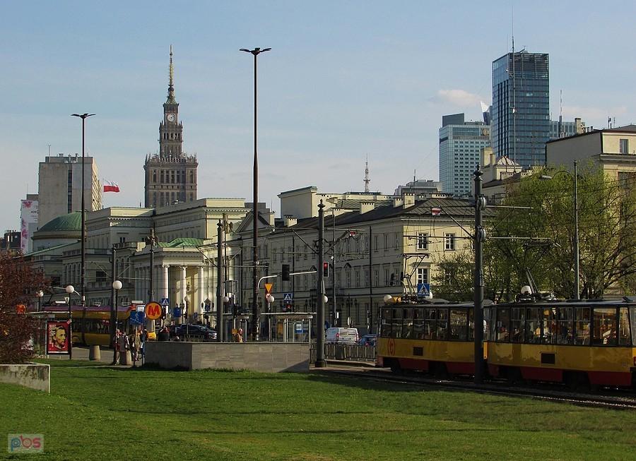 Plac Bankowy od strony Arsenału