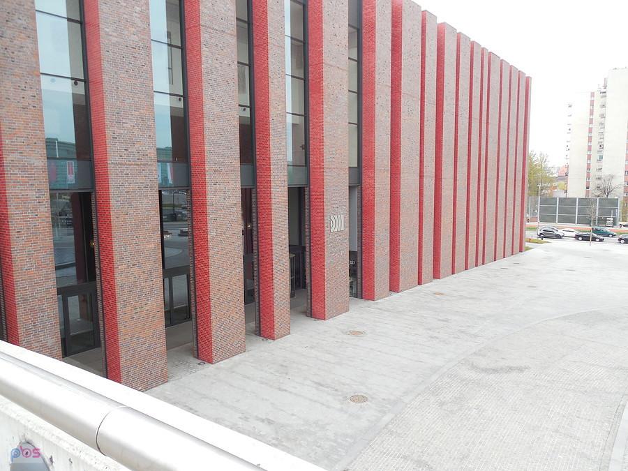fasada budynku NOSPR w Katowicach