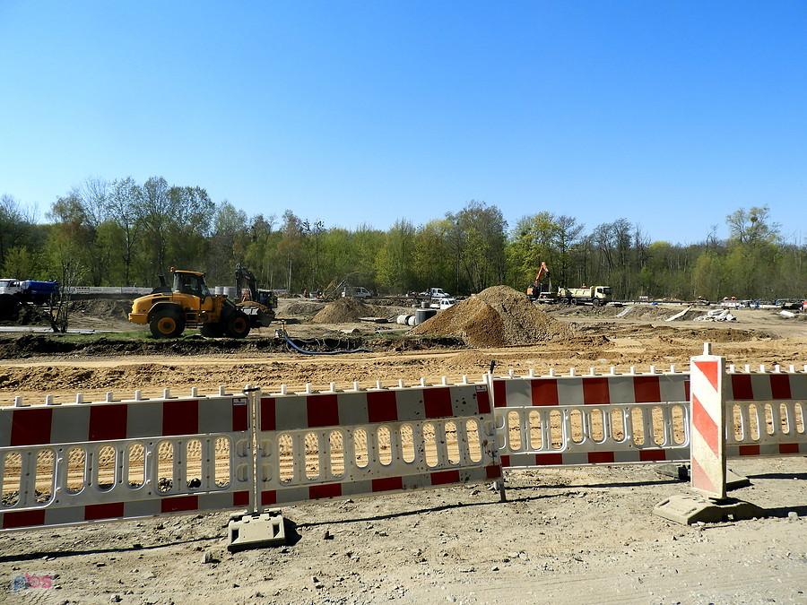przebudowa pętli tramwajowej linii nr 3 - 19 kwietnia 19 r.