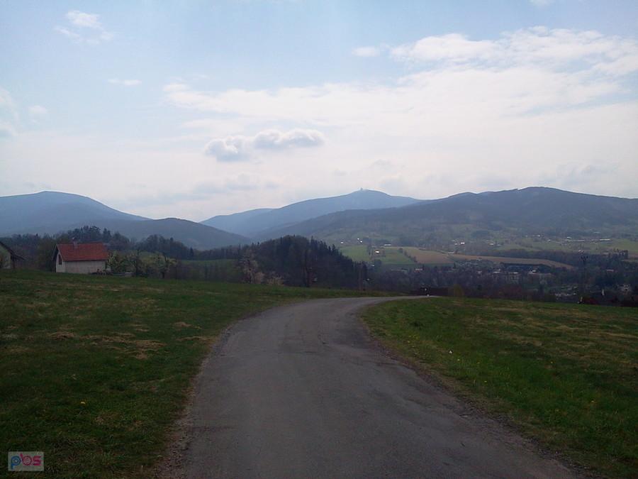 Widoczek na Łysą Górę