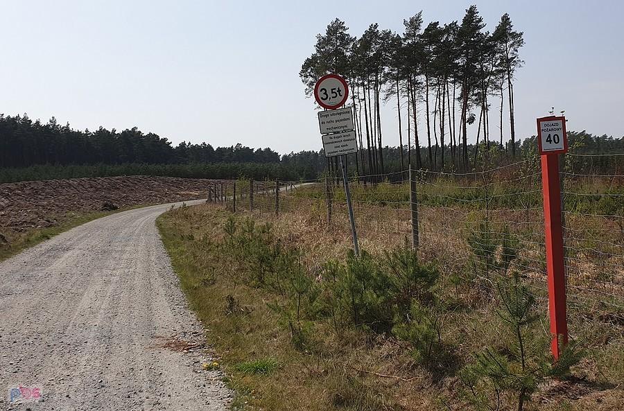 Dojazd pożarowy 40