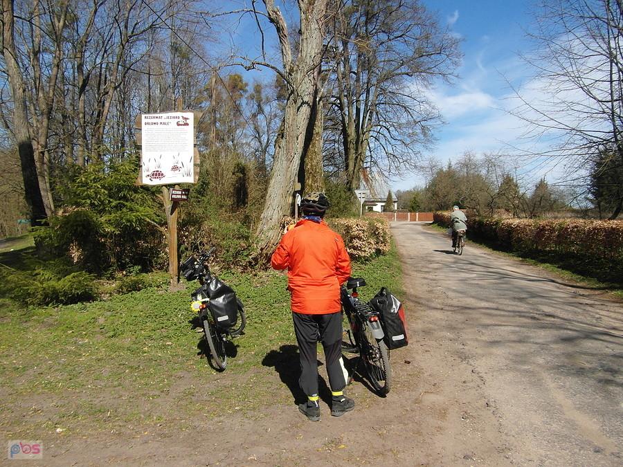 Kierunek Rezerwat Jezioro Orłowo Małe
