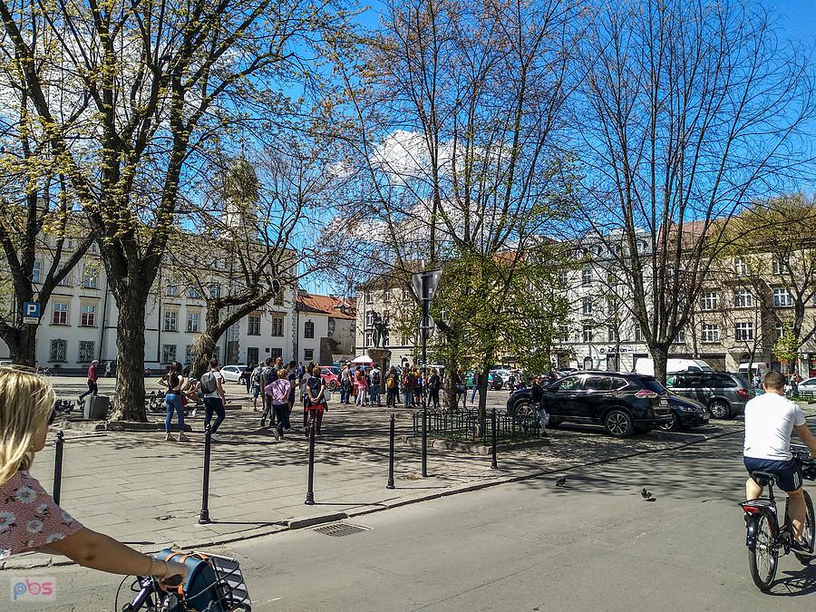 na placu Wolnica