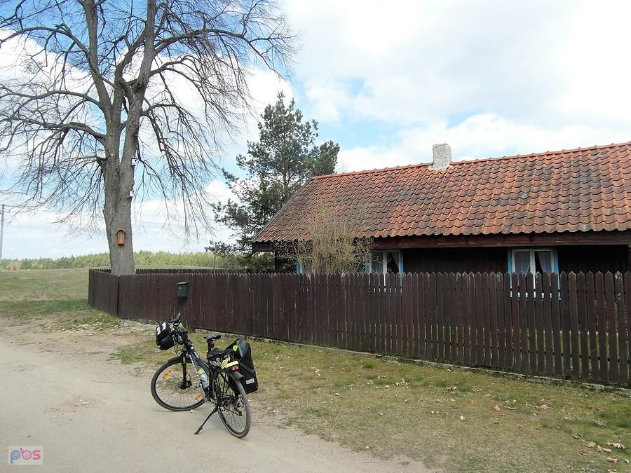 Mazurskie zabudowania - Jabłonka- Mazury