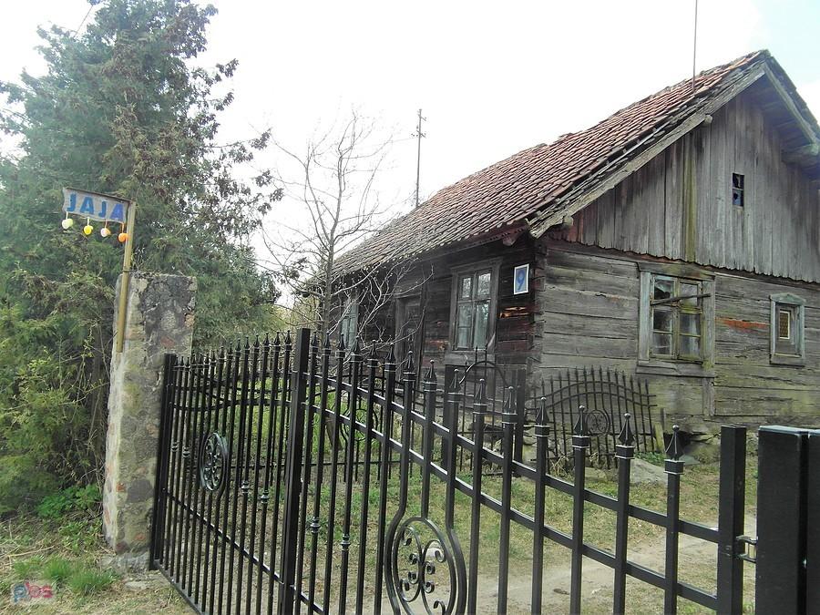 Mazurskie zabudowania - Jabłonka- Mazury
