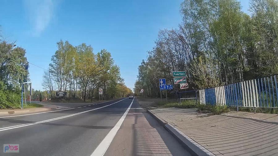 Puste drogi na wylocie z Katowic