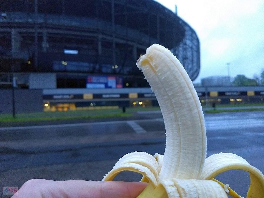 Po treningu banan musiał być (póki można)